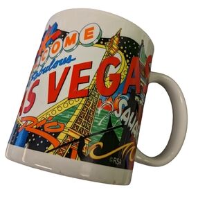 Vintage Mug Welcome to Las Vegas